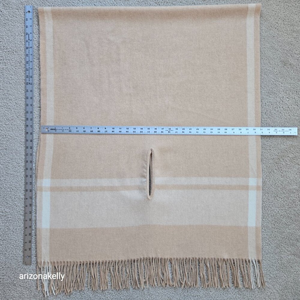 NWOT J. Crew Wool Wrap With Armholes - Picture 10 of 16